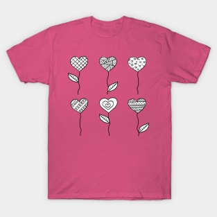 Heart flowers T-Shirt